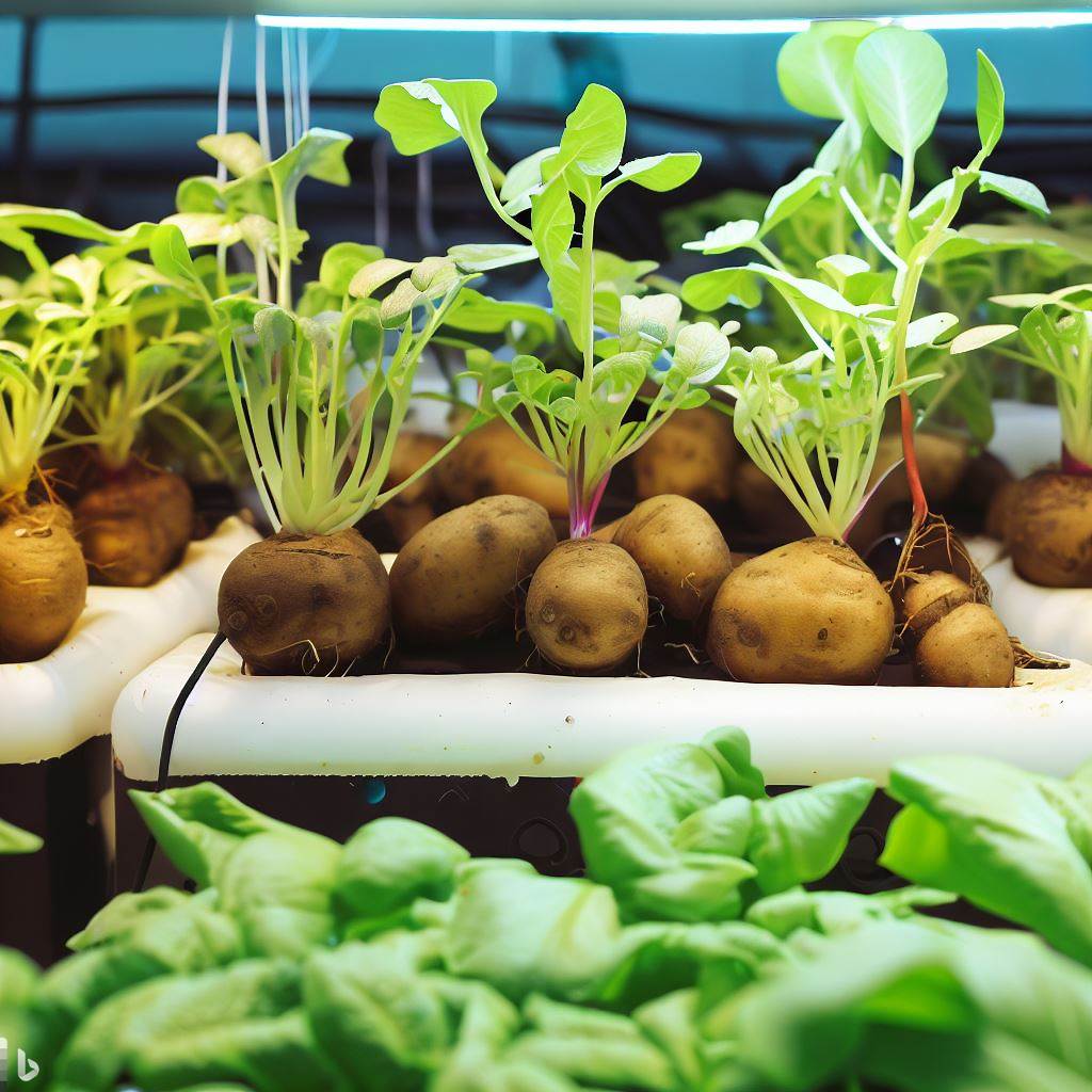légumes-racines adaptés à la culture en hydroponie